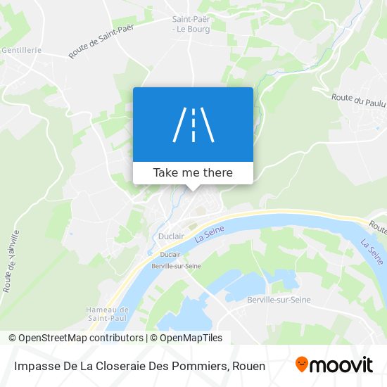 Impasse De La Closeraie Des Pommiers map
