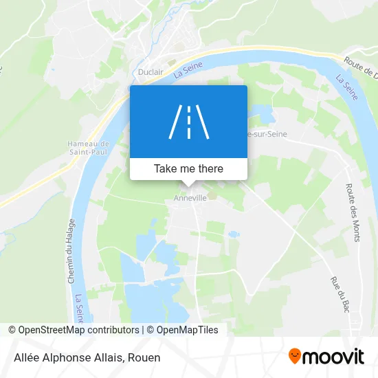 Allée Alphonse Allais map