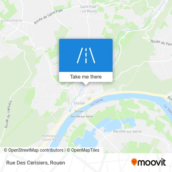 Rue Des Cerisiers map