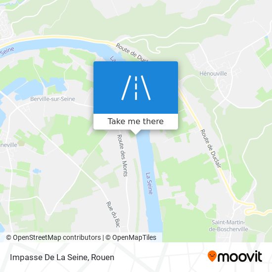 Mapa Impasse De La Seine