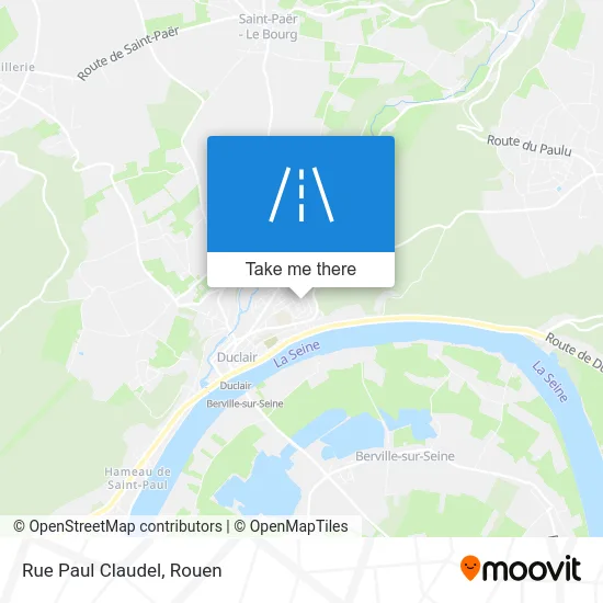 Rue Paul Claudel map