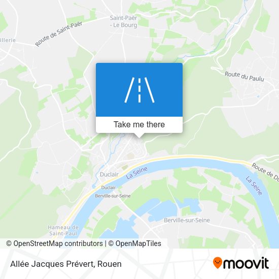 Allée Jacques Prévert map