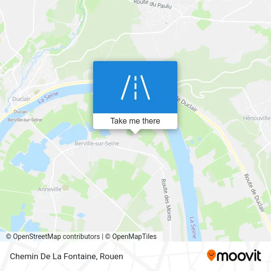 Chemin De La Fontaine map