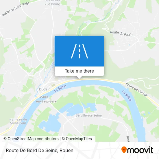 Route De Bord De Seine map