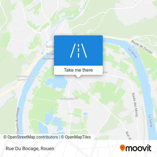 Rue Du Bocage map