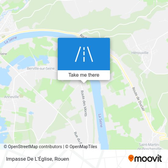 Impasse De L'Église map