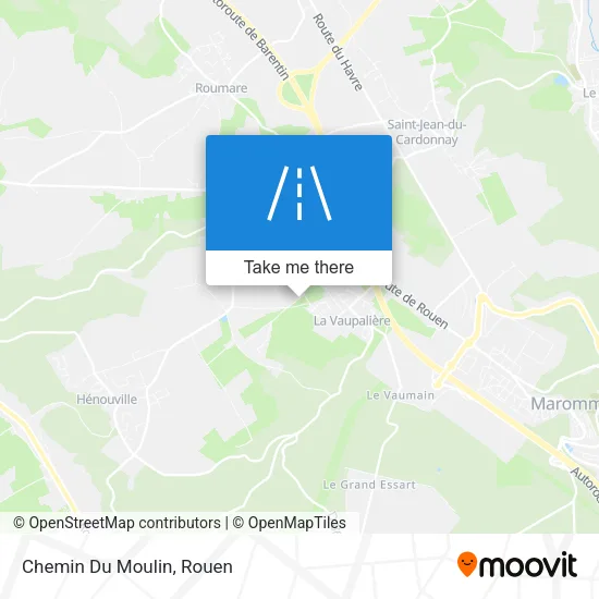 Chemin Du Moulin map
