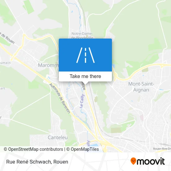 Rue René Schwach map