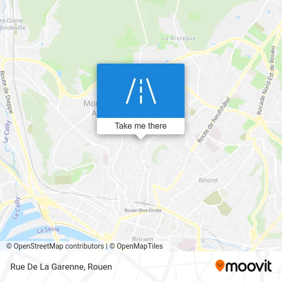 Rue De La Garenne map