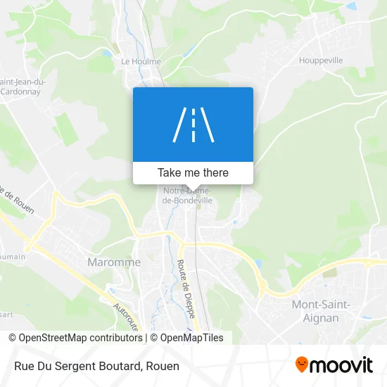 Rue Du Sergent Boutard map