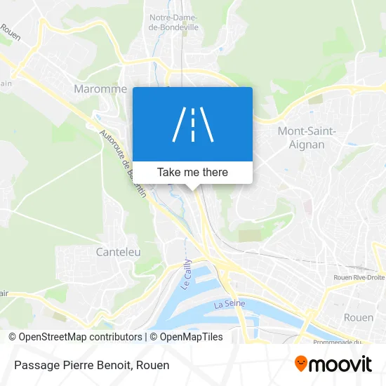 Passage Pierre Benoit map
