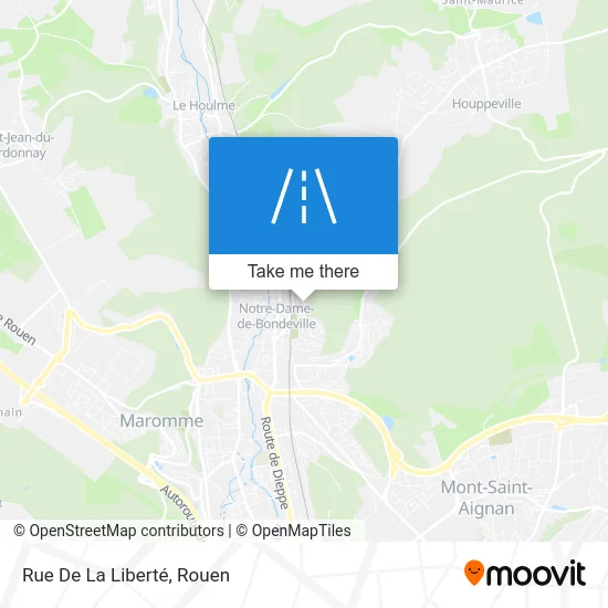 Rue De La Liberté map
