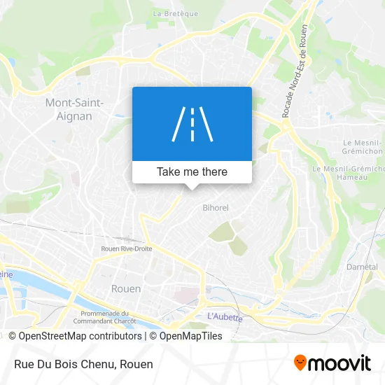 Rue Du Bois Chenu map