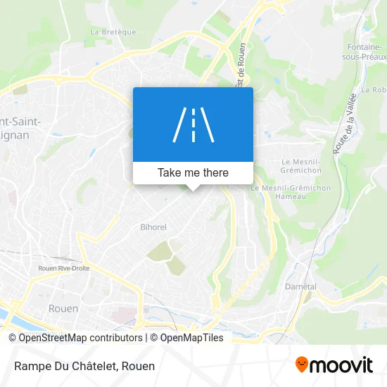 Rampe Du Châtelet map