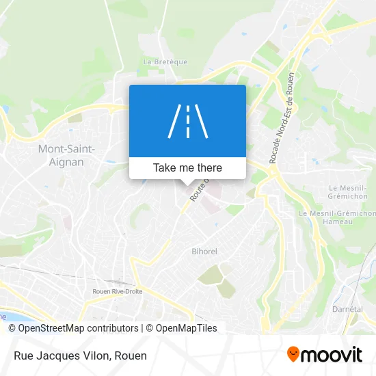 Rue Jacques Vilon map