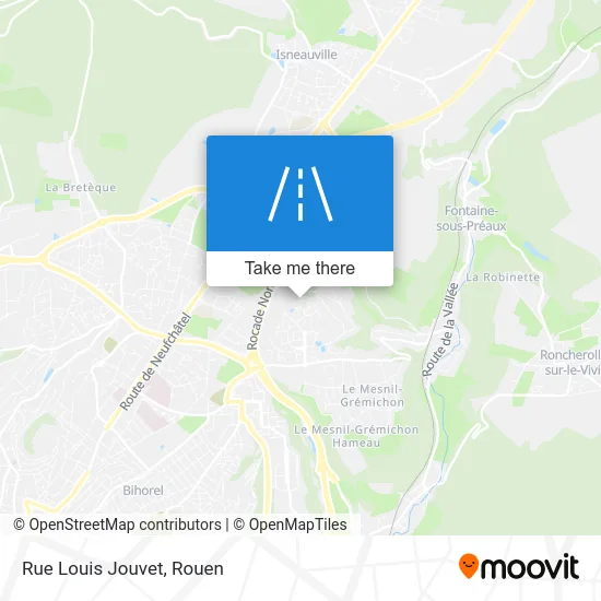 Rue Louis Jouvet map