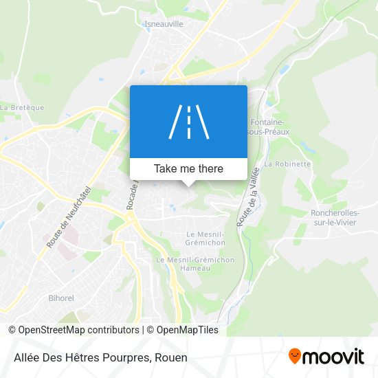 Allée Des Hêtres Pourpres map