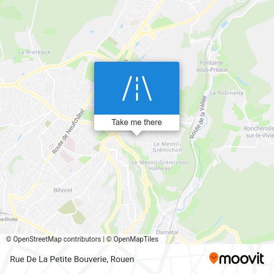 Rue De La Petite Bouverie map