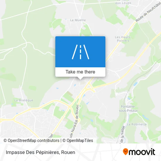 Impasse Des Pépinières map