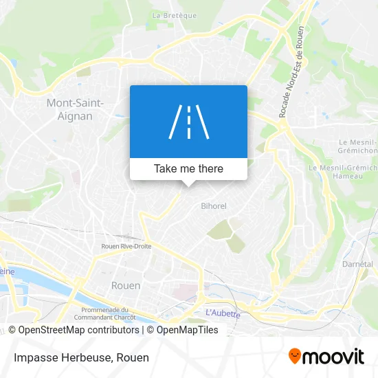 Impasse Herbeuse map