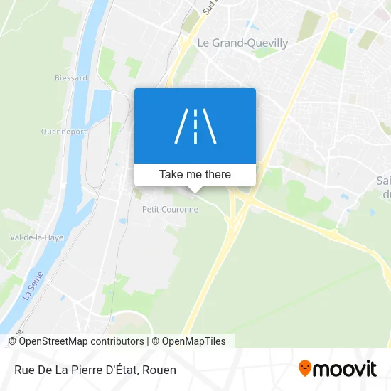 Rue De La Pierre D'État map