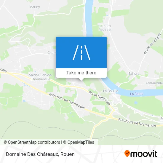 Domaine Des Châteaux map