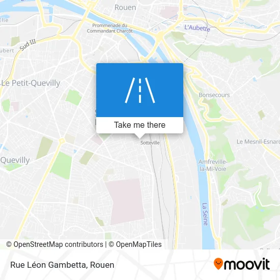 Rue Léon Gambetta map