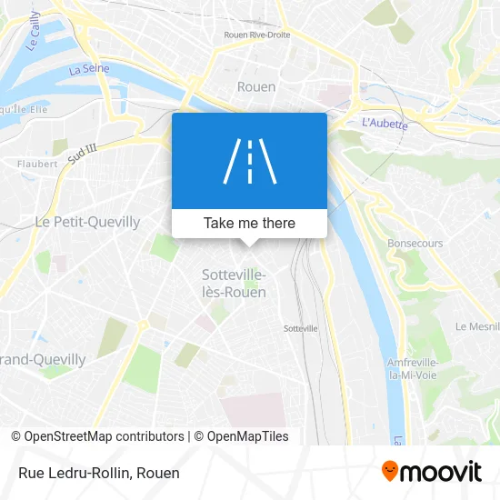 Rue Ledru-Rollin map