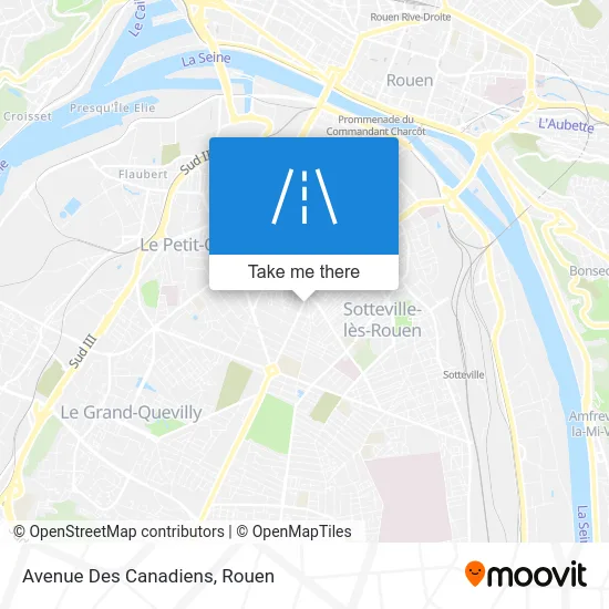 Avenue Des Canadiens map