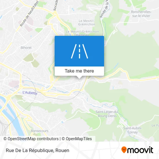 Rue De La République map
