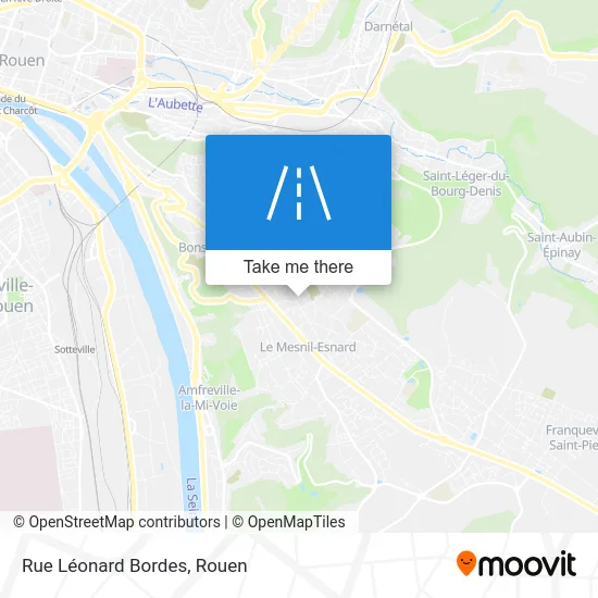 Rue Léonard Bordes map
