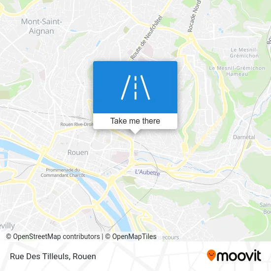 Rue Des Tilleuls map