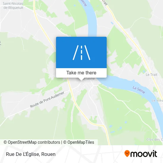 Rue De L'Église map