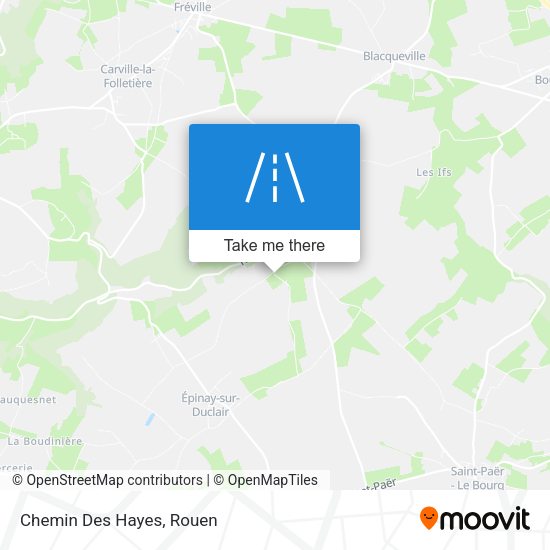 Chemin Des Hayes map