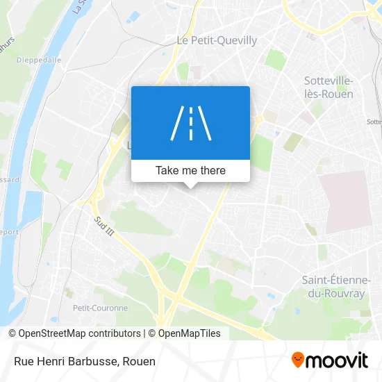 Rue Henri Barbusse map