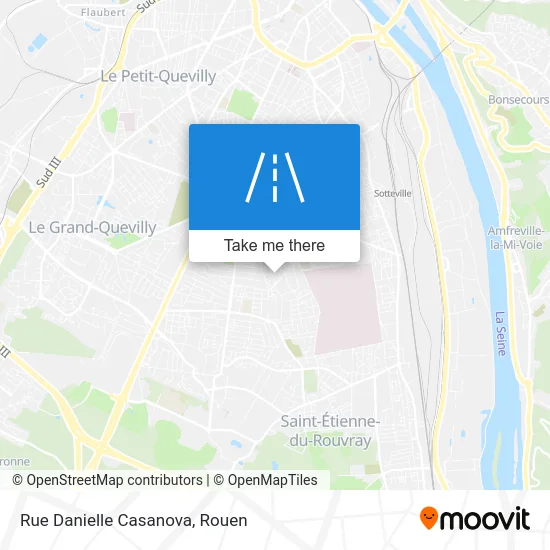 Rue Danielle Casanova map