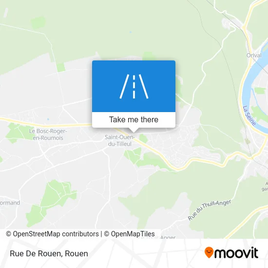 Rue De Rouen map