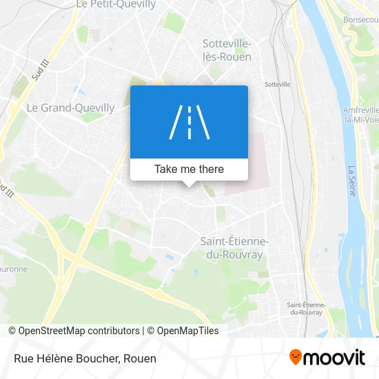 Rue Hélène Boucher map