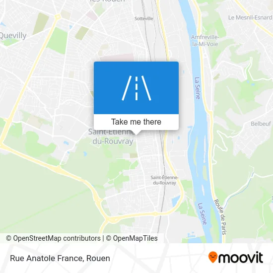 Rue Anatole France map