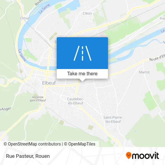 Rue Pasteur map