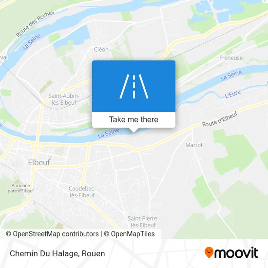 Chemin Du Halage map