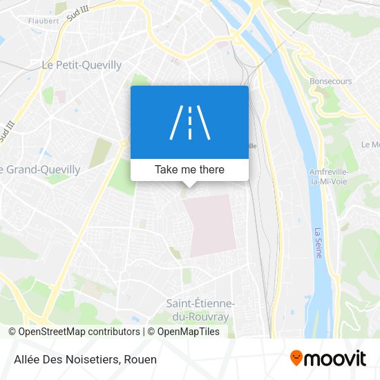 Allée Des Noisetiers map