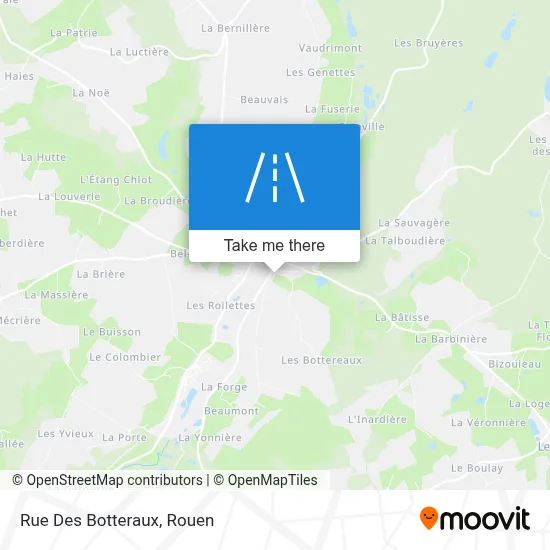 Rue Des Botteraux map