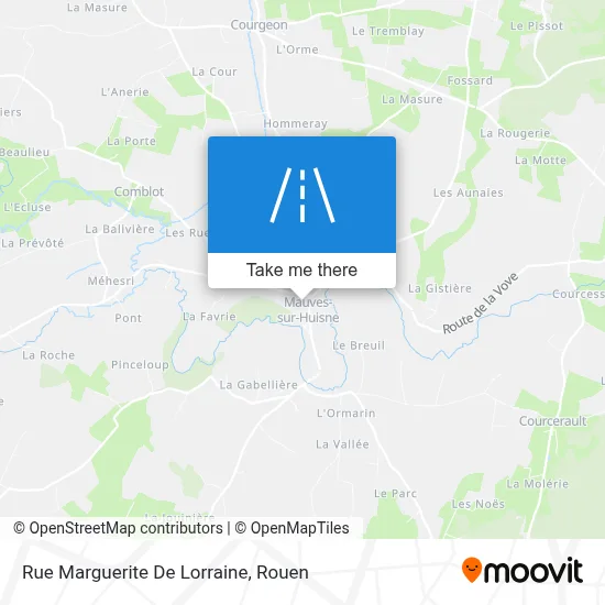 Rue Marguerite De Lorraine map