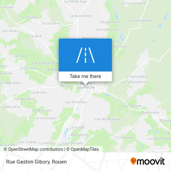 Rue Gaston Gibory map