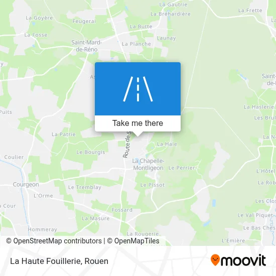 La Haute Fouillerie map