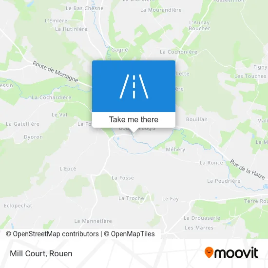 Cour Du Moulin map