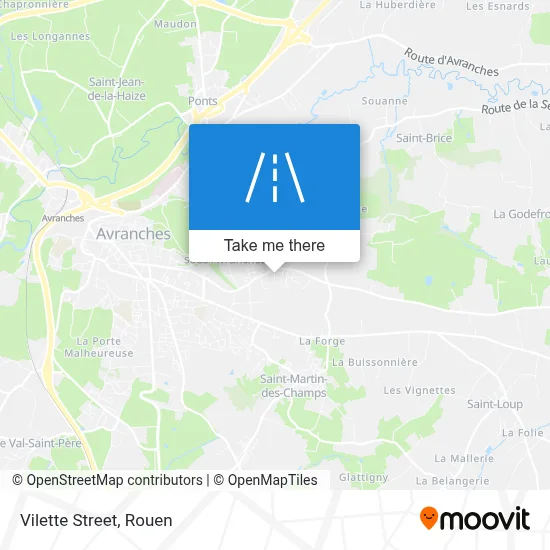 Rue De La Vilette map