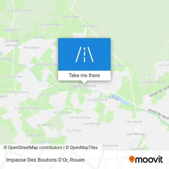 Impasse Des Boutons D'Or map