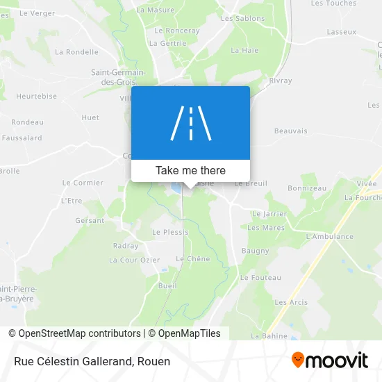 Rue Célestin Gallerand map